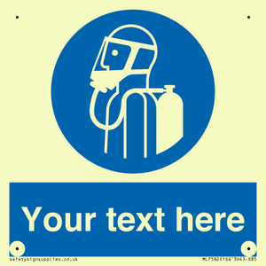 Custom use self contained breathing appliance